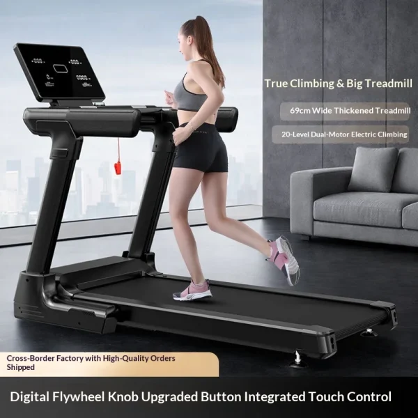 Cross-border Treadmill Commercial-grade Multi-functional Cardio Equipment