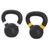 Custom Logo Cast Iron Kettlebell 4-32kg Kettlebell Weightlifting Set for Gym