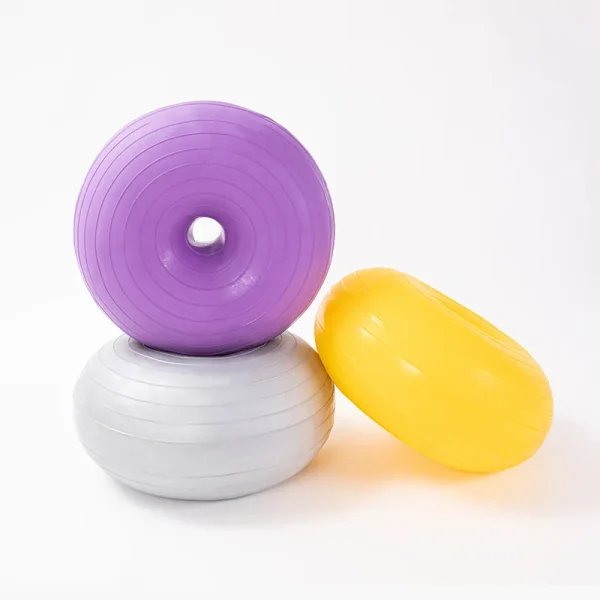 Pilates Donut Yoga Ball Thick Anti Burst Apple Ball Sports Fitness Postnatal