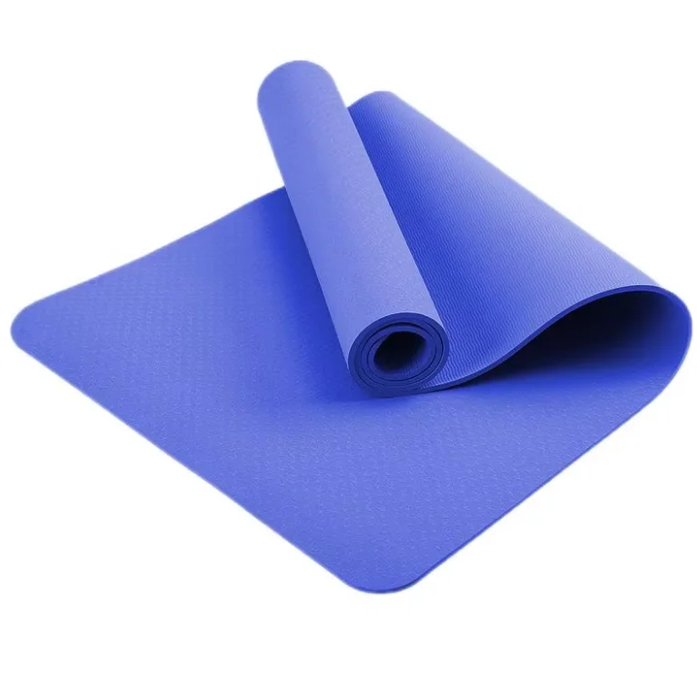 Anti-Slip Eco-Friendly TPE Yoga Mat Fitness Mat 6MM Thickness for Home