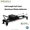 Heavy Duty Aluminum Alloy Pilates Reformer Bed with Full Accessory Kit for
