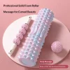 Rolling Massage Gadget Moon-Shaped Yoga Stick Home Solid Foam Roller Equipment