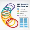 Durable Hopscotch Ring Games Kids Balance Training Toys Sensory Integration