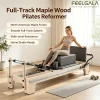 Exclusive Trendy Appearance Adjustable Track Pilates Reformer for Studio Gym