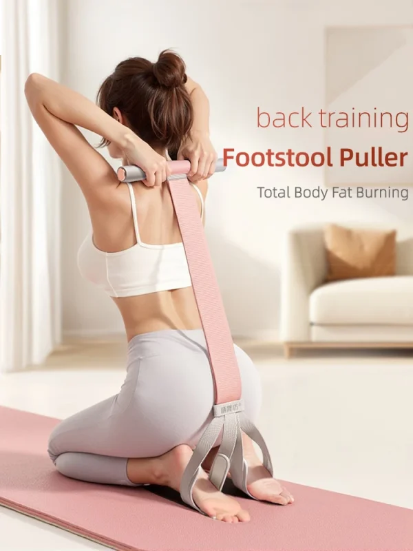 Fitness Accessories Full Body Exercise Stretching Belt Anti slip Fabric