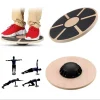 ICAN ICA021 Fitness Yoga Exercise Balance Trainer Round Wooden Wobble Hover