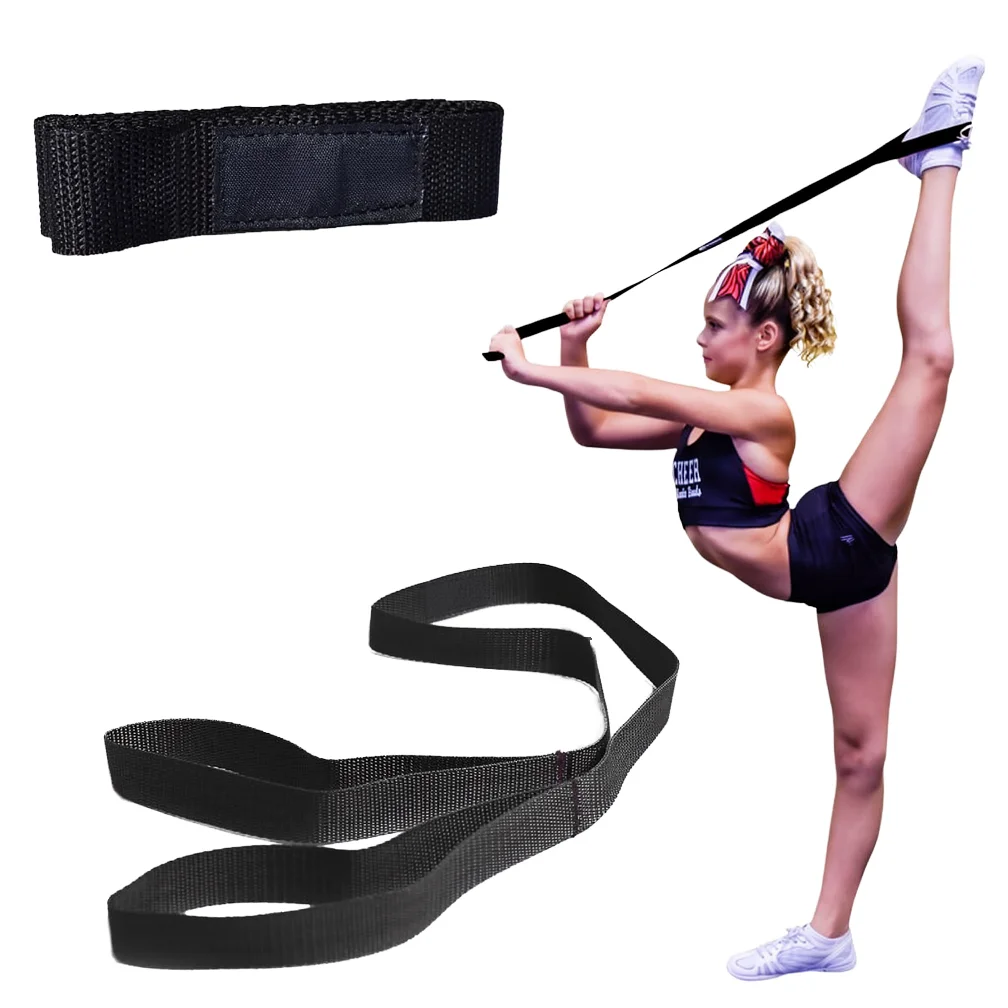 Yoga Mat Strap Stretching Belt Exercise Stretching Back Lumbar Stretching Belt