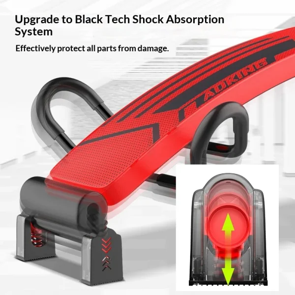Men's Foldable Abdominal Sit-Up Board Exercise Aid for Home Belly-Tightening
