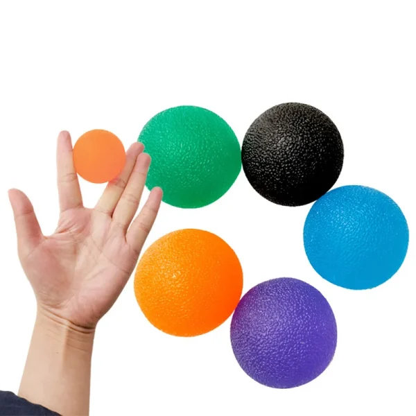Egg Shaped Finger Grip Strength Ball Hand Exerciser for Rehabilitation