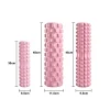 Long Wolf Tooth EVA Foam Roller Hollow Yoga Massage Stick Axis for Deep Muscle
