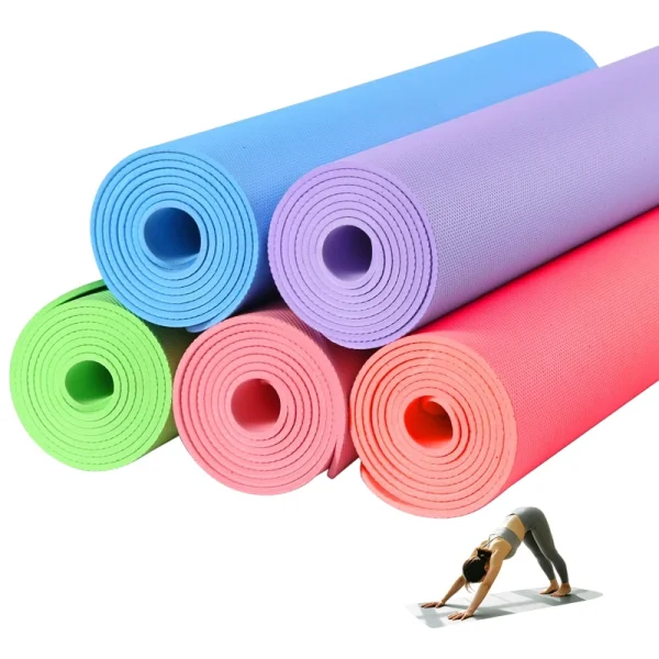 EVA Yoga Mat for Beginners Non Slip Exercise Mat Home Gym Yoga Studio Stock