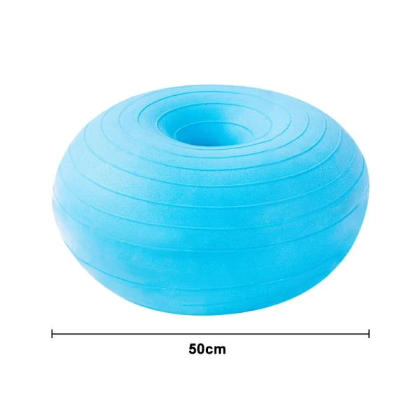 Pilates Donut Yoga Ball Thick Anti Burst Apple Ball Sports Fitness Postnatal