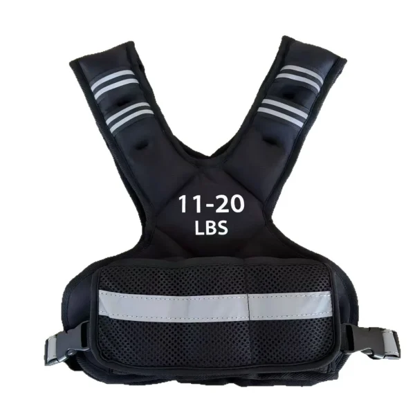 Adjustable Weighted Vest for Men Women Running Fitness Training Multi